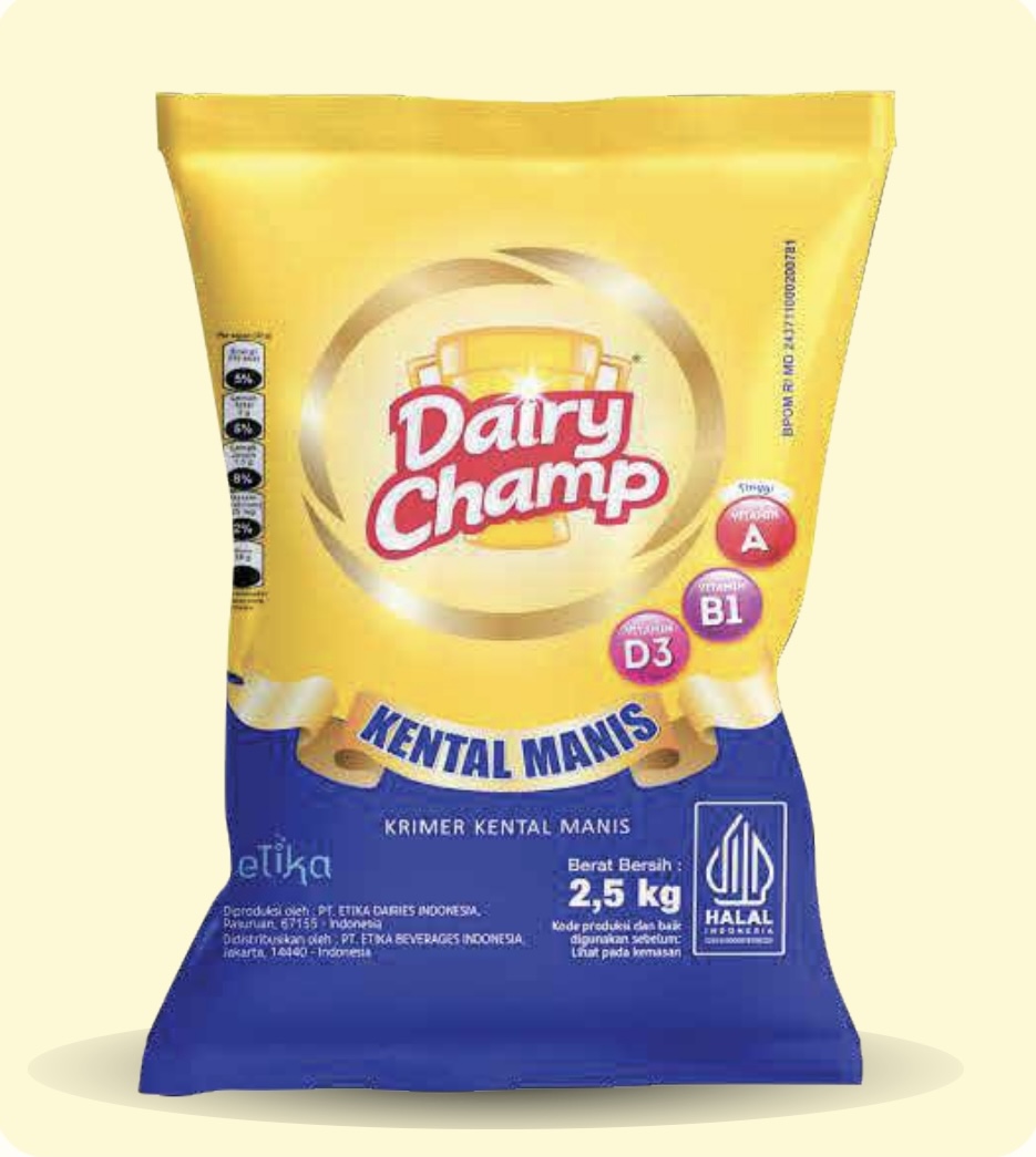 Dairy Champ Kental Manis Pillow 2,5 kg