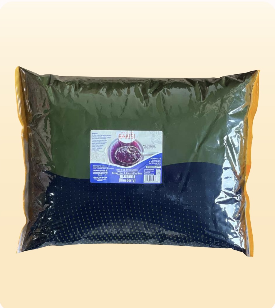Bakest Selai Jelly Blueberry 1 kg / 5 kg