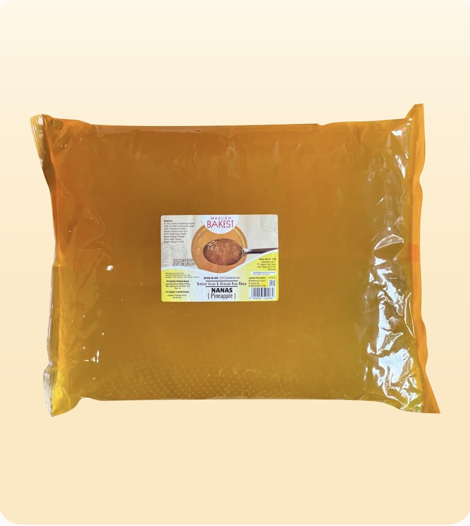 Bakest Selai Jelly Nanas 1 kg / 5 kg