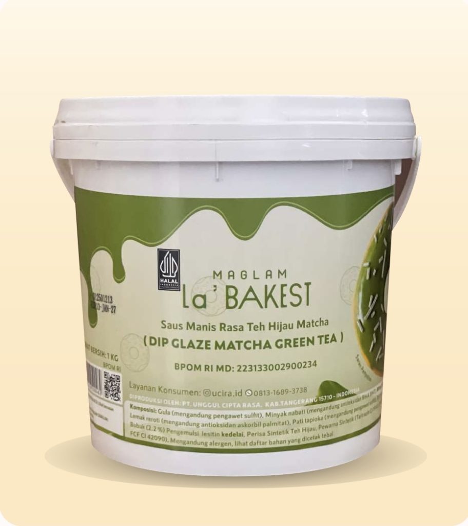 La Bakest Saus Manis Matcha Green Tea 1 kg / 5 kg
