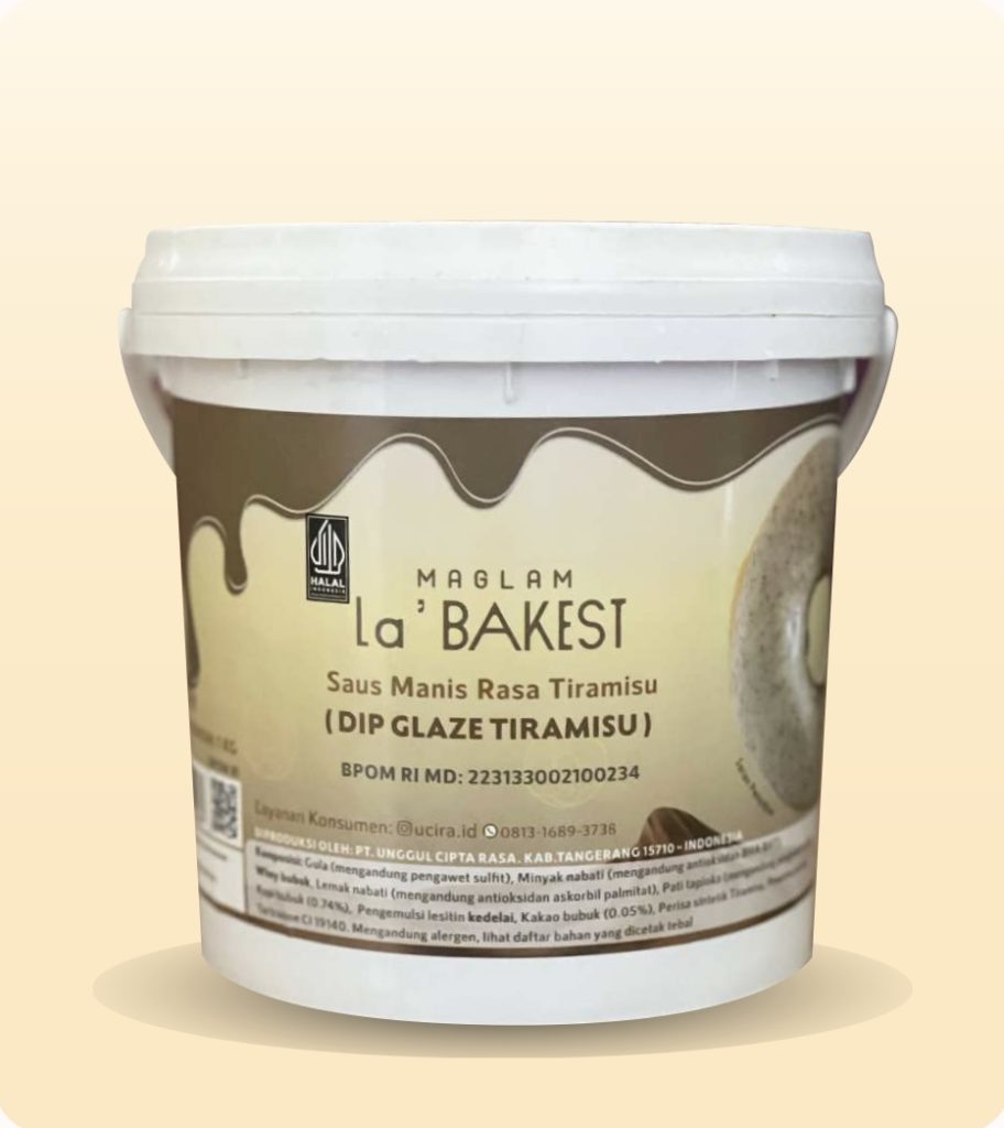 La Bakest Saus Manis Tiramisu 1 kg / 5 kg