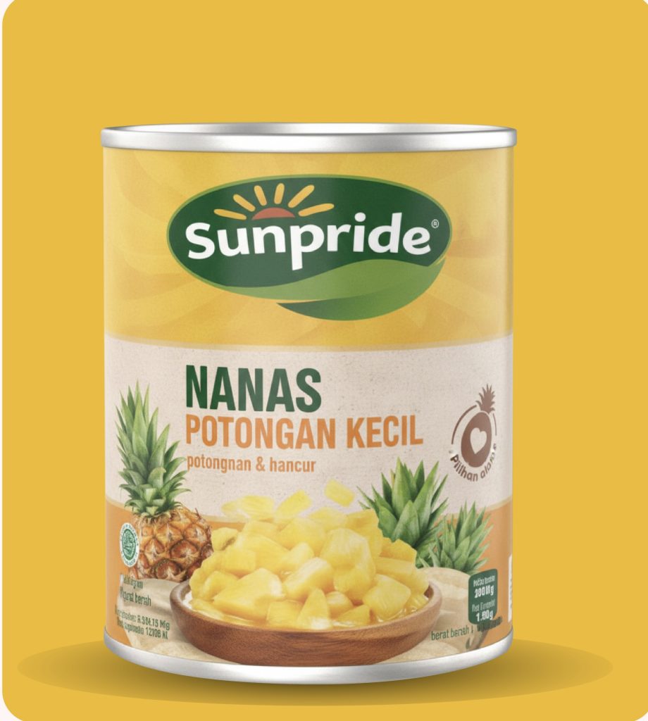 Sunpride Nanas Potongan Kecil Dalam Sirup 567 g