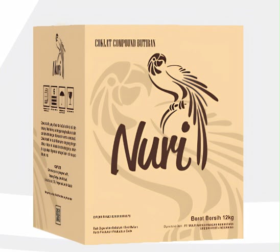 Nuri Cokelat Compound Butiran 1 kg / 12 kg